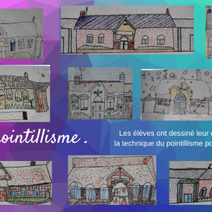 Le pointillisme …